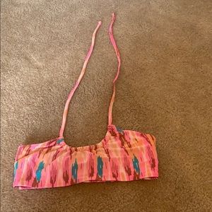 colorful bikini top! perfect for summer!